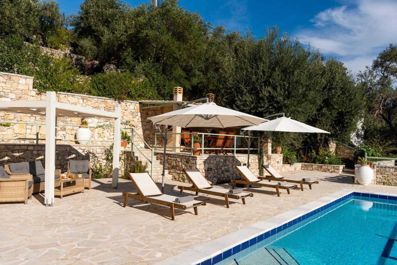 Loggos View House Villa Mastoratika Bagian luar foto