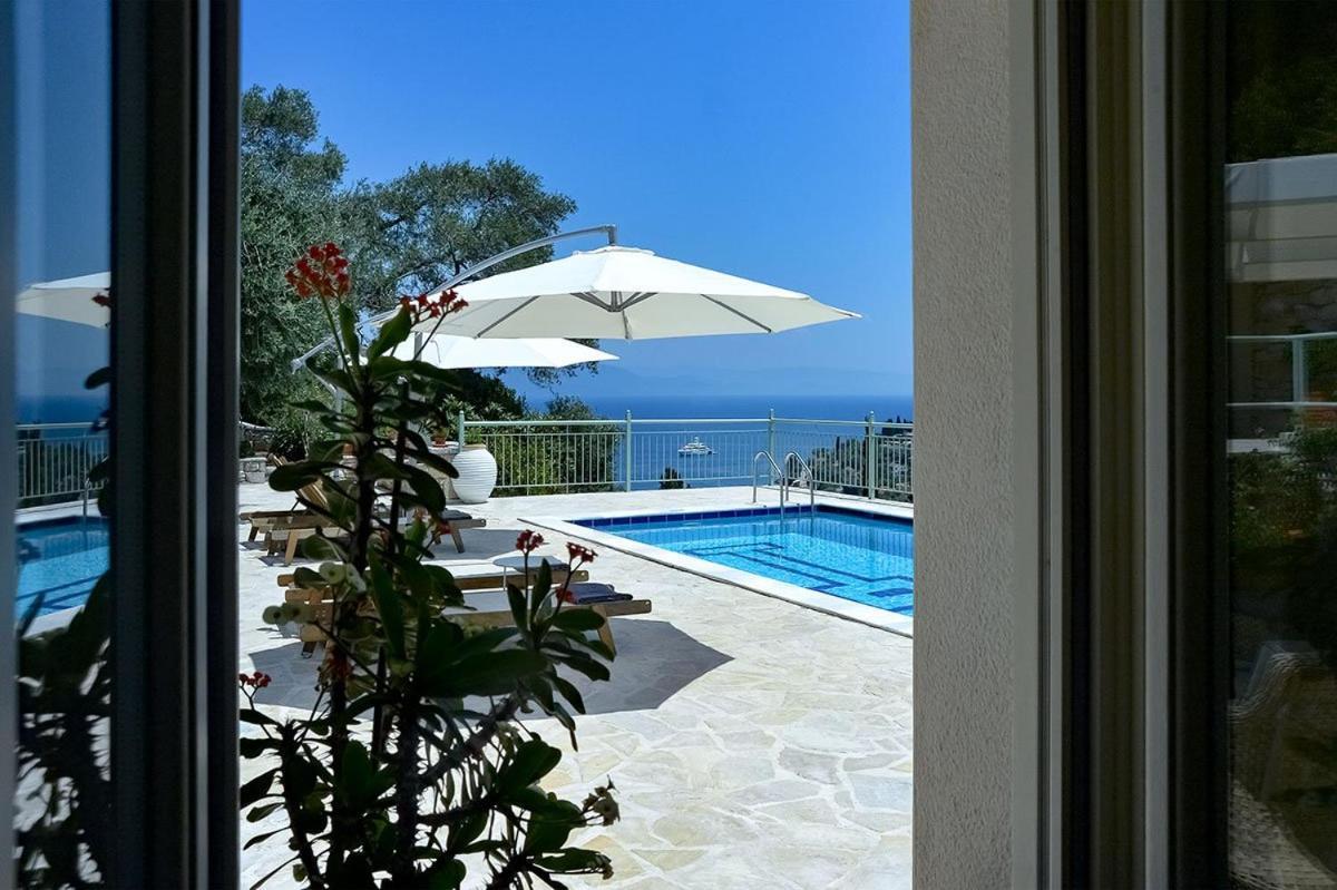Loggos View House Villa Mastoratika Bagian luar foto