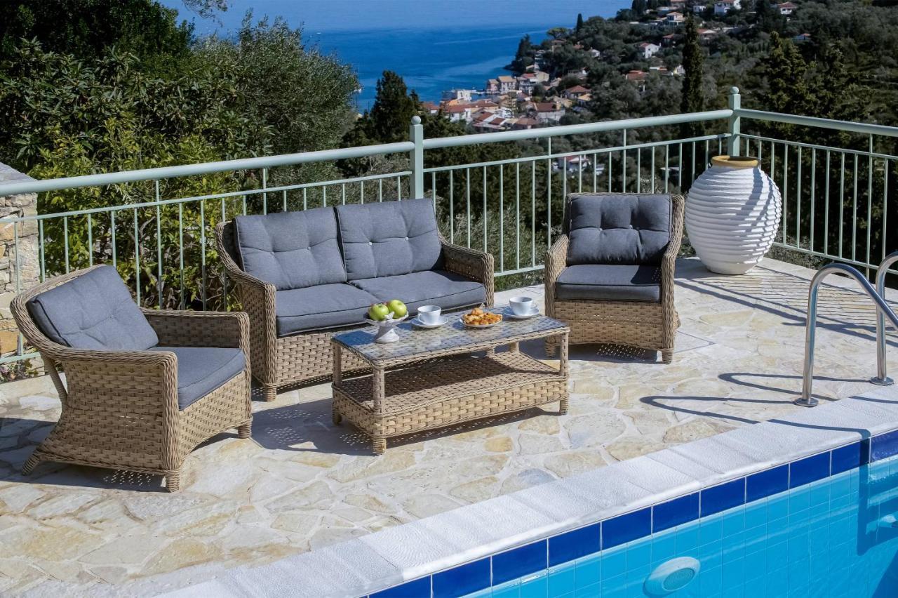 Loggos View House Villa Mastoratika Bagian luar foto