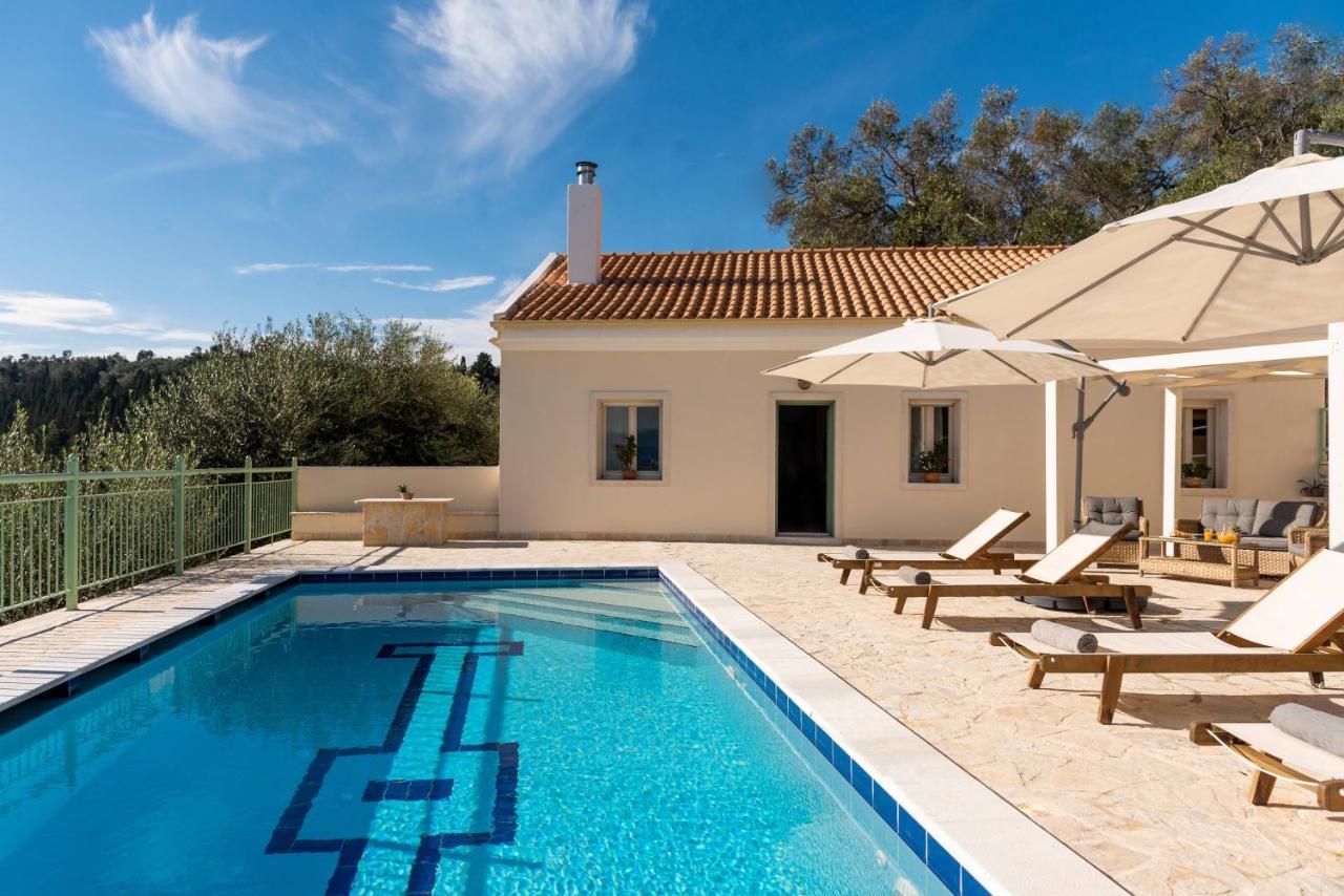 Loggos View House Villa Mastoratika Bagian luar foto